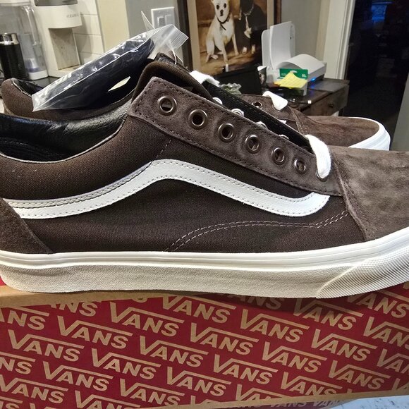 VANS Old Skool Men’s Size 13 Shoes Brown VN0007NTY49 Skateboarding NEW - Picture 1 of 10
